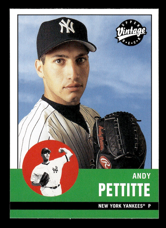2001 Upper Deck Vintage #151 Andy Pettitte (New York Yankees)