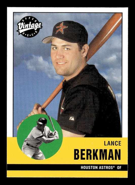 2001 Upper Deck Vintage #164 Lance Berkman (Houston Astrosa)