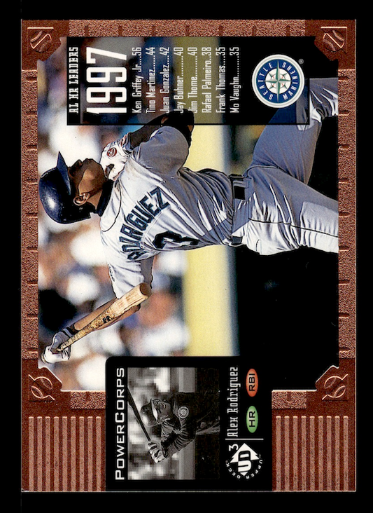 1998 UD3 #48 Alex Rodriguez PF (Seattle Mariners)