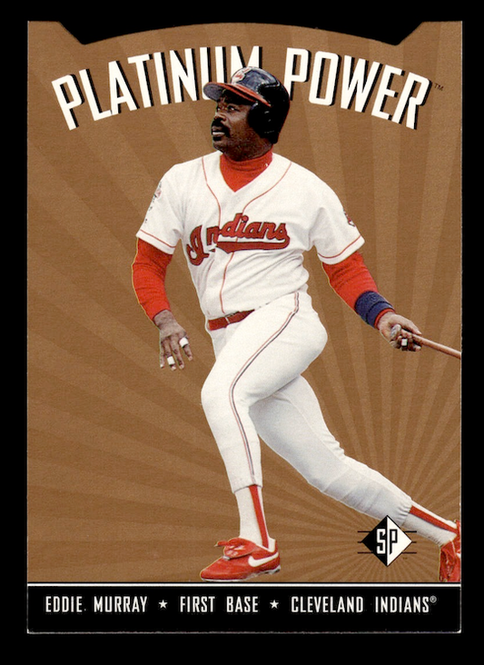1995 SP Platinum Power #PP14 Eddie Murray (Cleveland Indians)