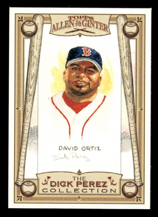 2006 Topps Allen and Ginter Dick Perez #4 David Ortiz (Boston Red Sox)