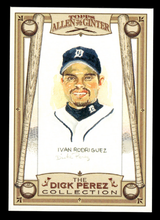 2006 Topps Allen and Ginter Dick Perez #10 Ivan Rodriguez (Detroit Tigers)