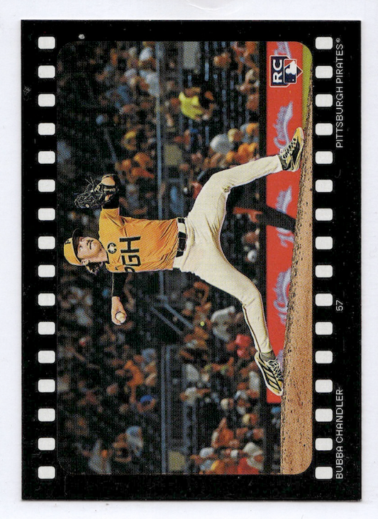 2026 Topps Heritage Ready and Action #RABC Bubba Chandler (Pittsburgh Pirates)