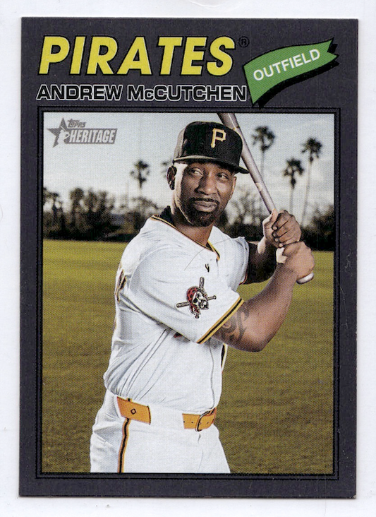 2026 Topps Heritage Dark Gray Border #270 Andrew McCutchen (Pittsburgh Pirates)