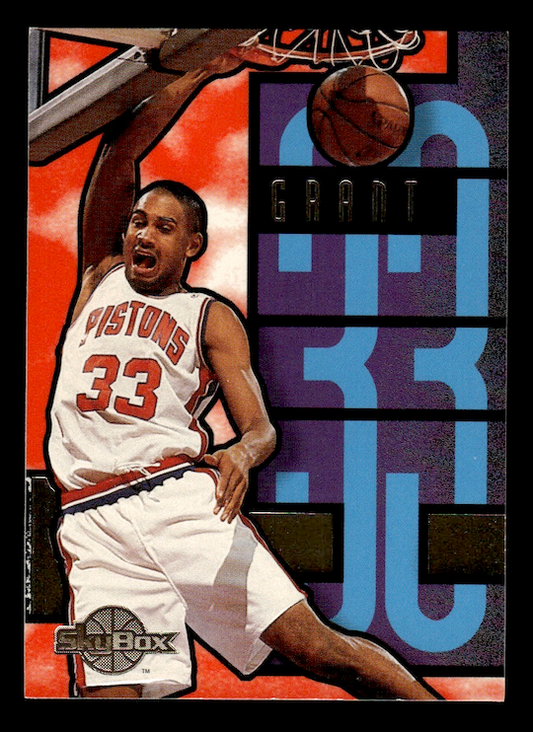 1994-95 SkyBox Premium Grant Hill #GH2 (Detroit Pistons)
