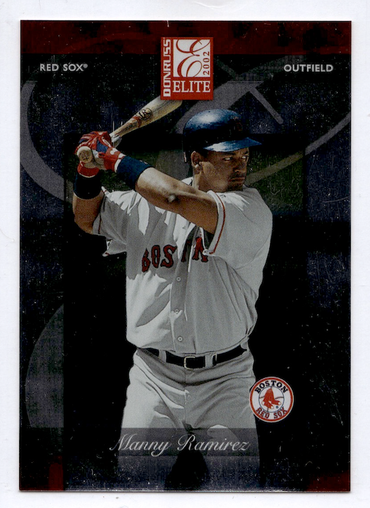 2002 Donruss Elite #50 Manny Ramirez (Boston Red Sox)
