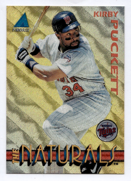 1994 Pinnacle The Naturals #11 Kirby Puckett (Minnesota Twins)