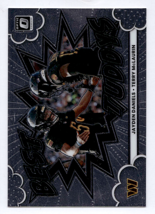 2025 Panini Donruss Optic - Best Tuddys Terry McLaurin, Jayden Daniels #11