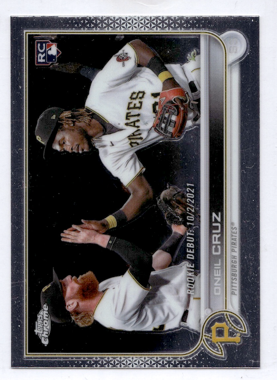 2022 Topps Chrome Update #USC74 Oneil Cruz (Pittsburgh Pirates)