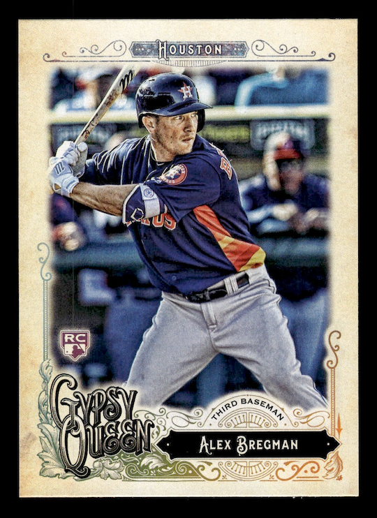 2017 Topps Gypsy Queen #240A Alex Bregman Rookie (Houston Astros)
