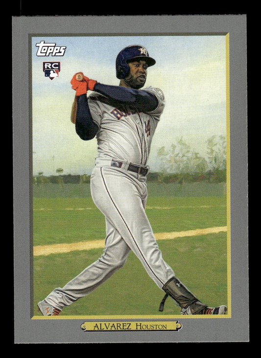 2020 Topps Update Turkey Red '20 #TR6 Yordan Alvarez Rookie (Houston Astros)