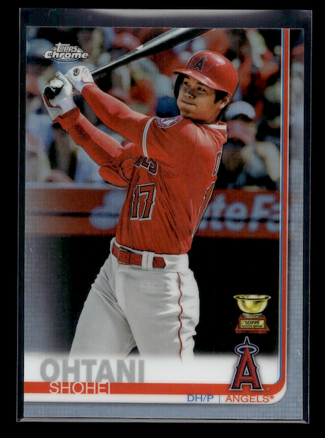 2019 Topps Chrome Refractors #1 Shohei Ohtani (Los Angeles Angels)