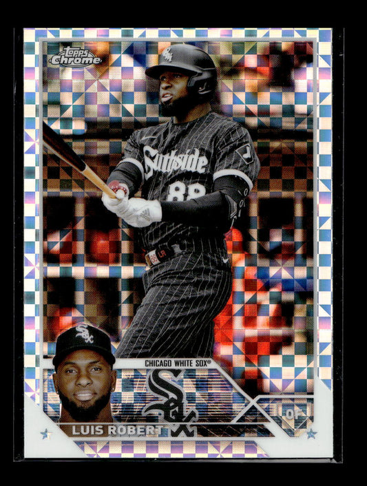 2023 Topps Chrome X-Fractors #125 Luis Robert (Chicago White Sox)