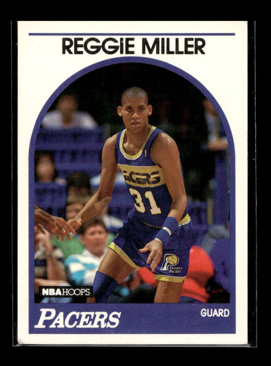 1989-90 Hoops #29 Reggie Miller (Indiana Pacers)