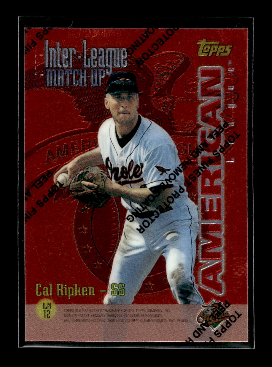 1997 Topps Inter-League Finest #ILM12 Cal Ripken Jr. / Gregg Jefferies (Baltimore Orioles)