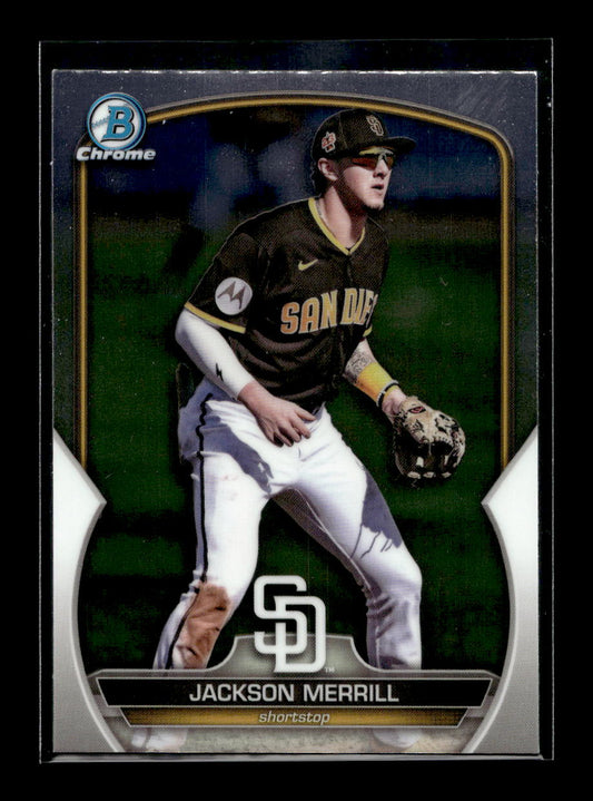 2023 Bowman Chrome Prospects #BCP244 Jackson Merrill (San Diego Padres)