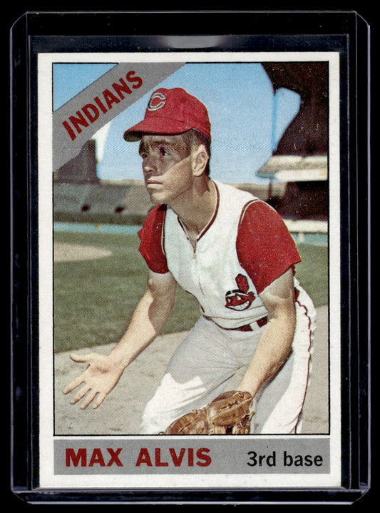1966 Topps #415 Max Alvis (Cleveland Indians)