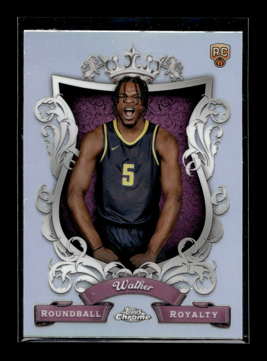 2023-24 Topps Chrome Roundball Royalty #RR30 Jarace Walker (Indiana Pacers)