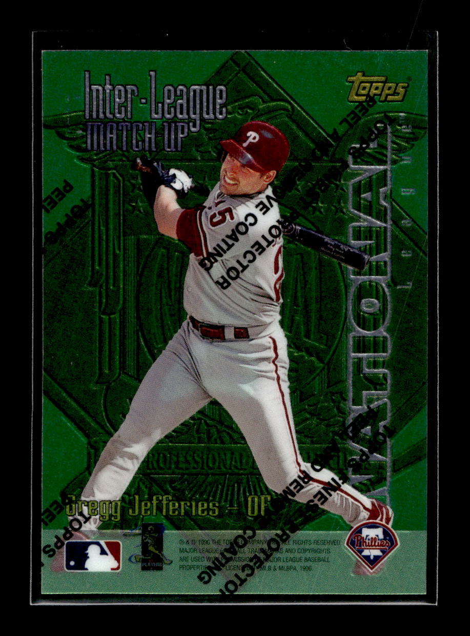 1997 Topps Inter-League Finest #ILM12 Cal Ripken Jr. / Gregg Jefferies (Baltimore Orioles)