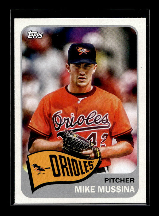 2023 Topps Archives #134 Mike Mussina (Baltimore Orioles)