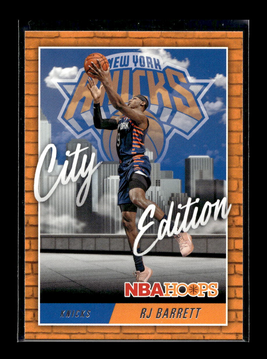 2020-21 Hoops City Edition #20 RJ Barrett (New York Knicks)