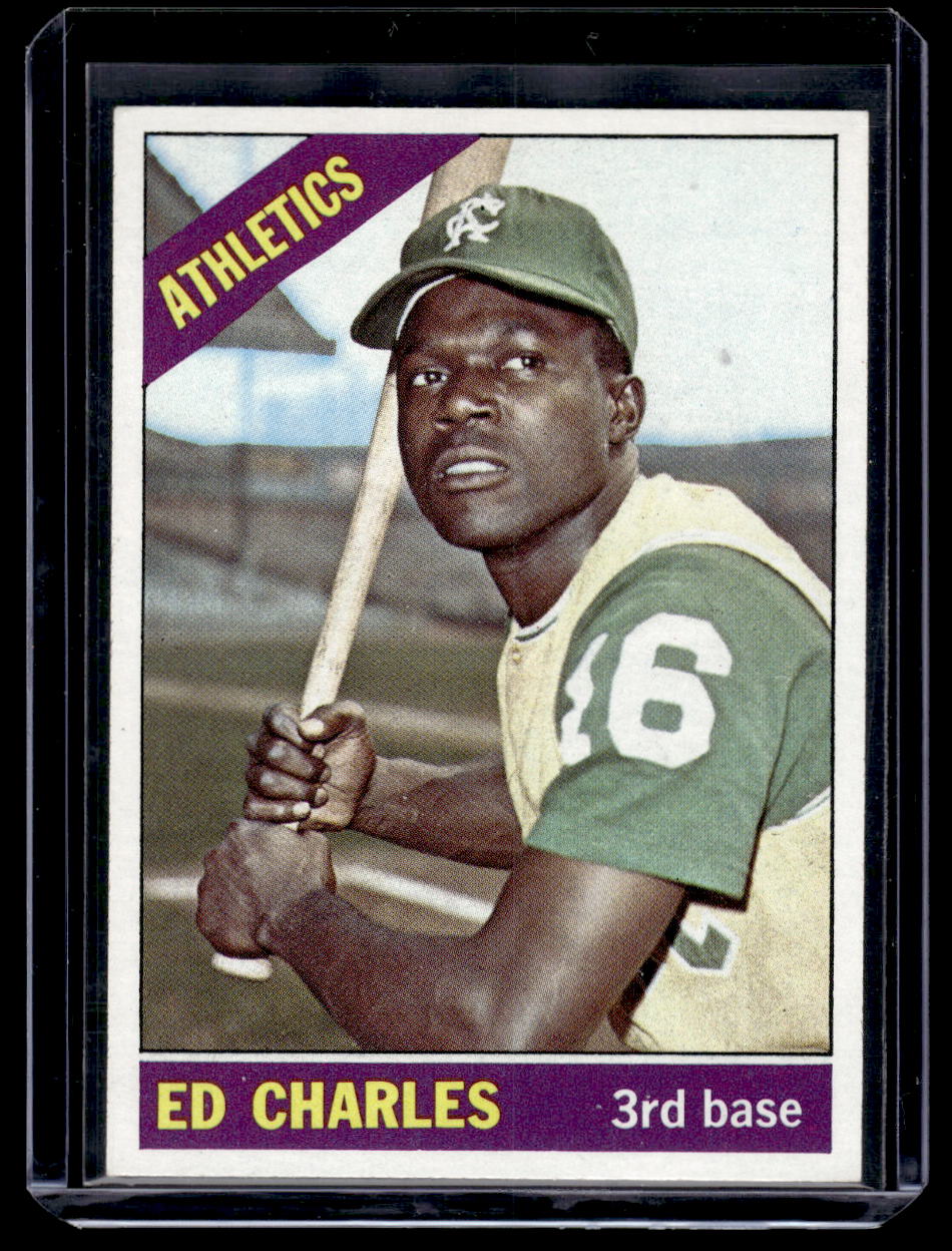 1966 Topps Ed Charles Card #422 (Kansas City Athletics)