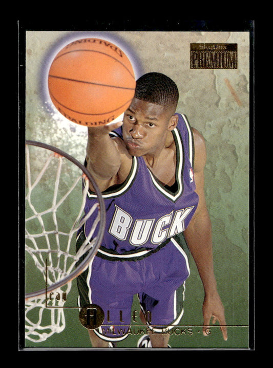 1996-97 SkyBox Premium #63 Ray Allen Rookie (Milwaukee Bucks)