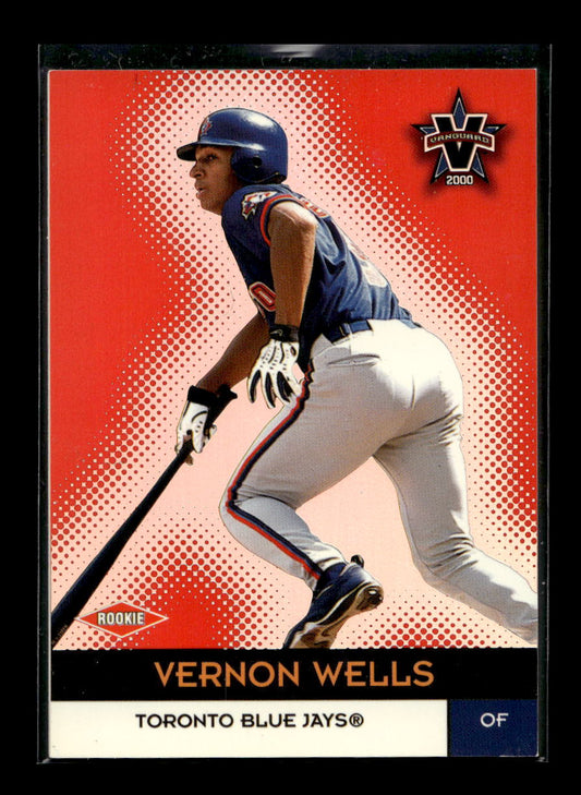 2000 Vanguard #50 Vernon Wells Rookie (Toronto Blue Jays)