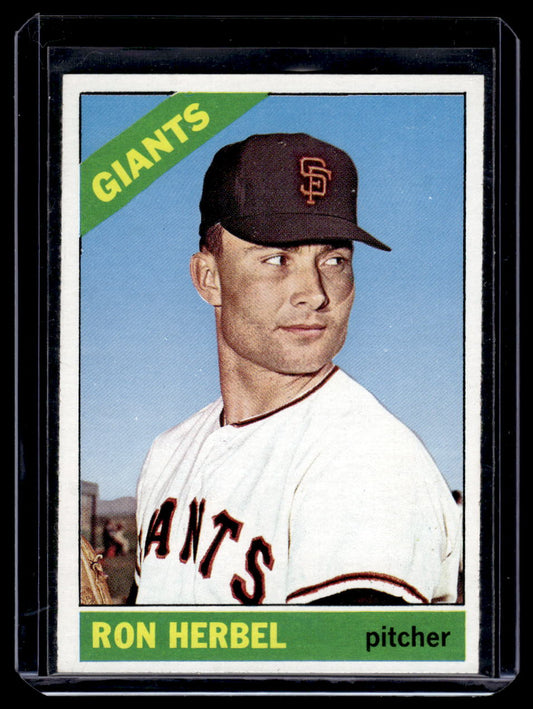 1966 Topps #331 Ron Herbel (San Francisco Giants)