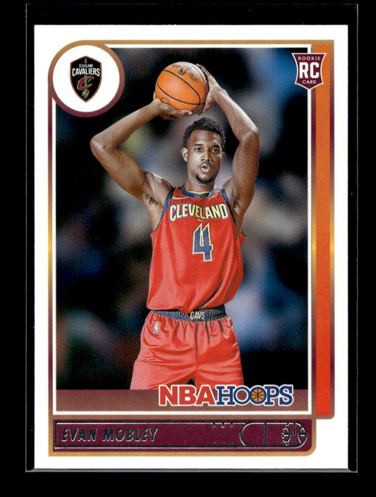 2021-22 Hoops #234 Evan Mobley Rookie (Cleveland Cavaliers)
