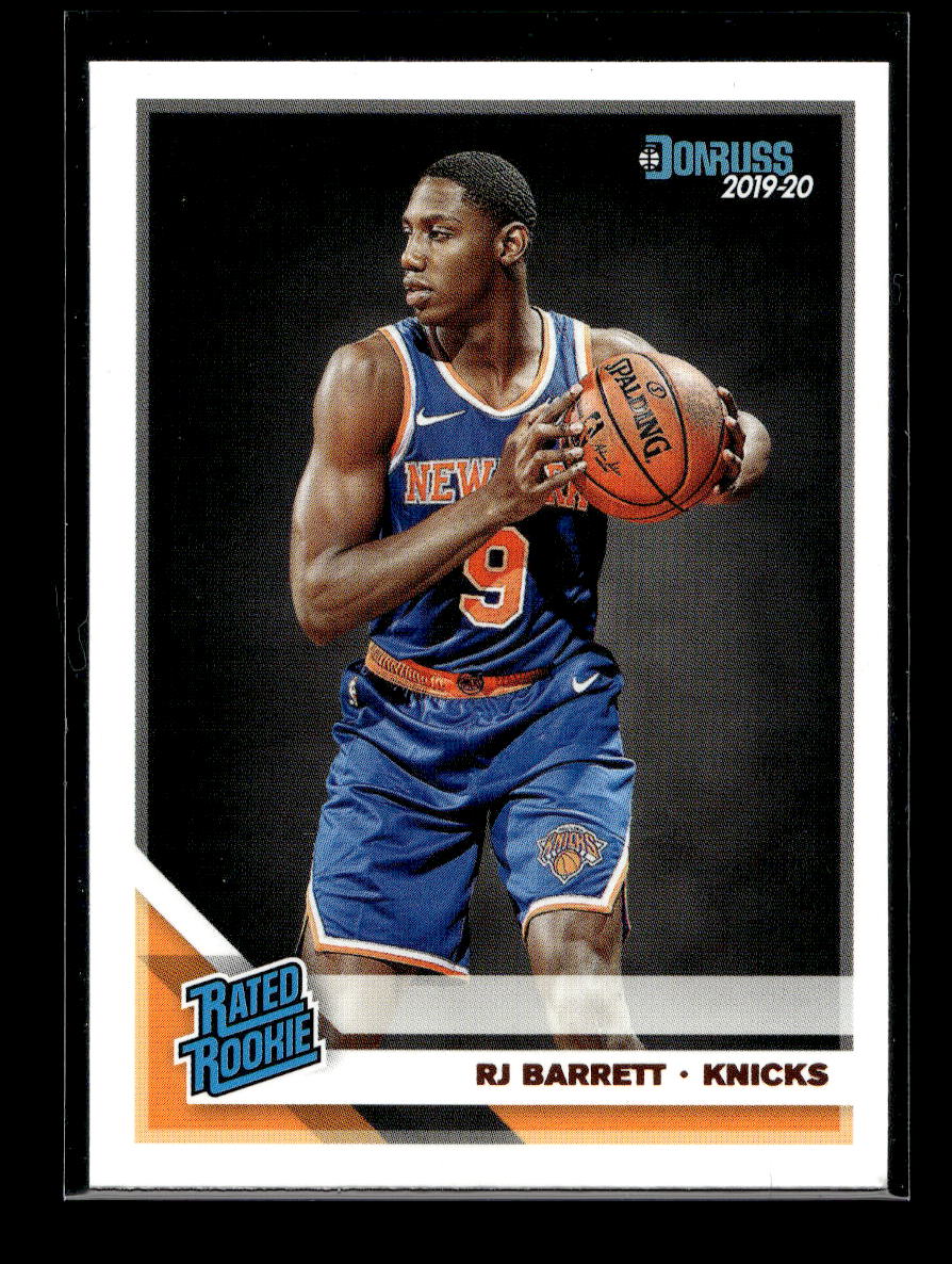 2019-20 Donruss #203 RJ Barrett Rated Rookie (New York Knicks)