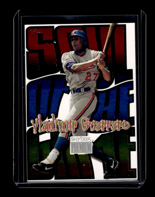 1999 SkyBox Premium Soul of the Game #2 Vladimir Guerrero (Montreal Expos)