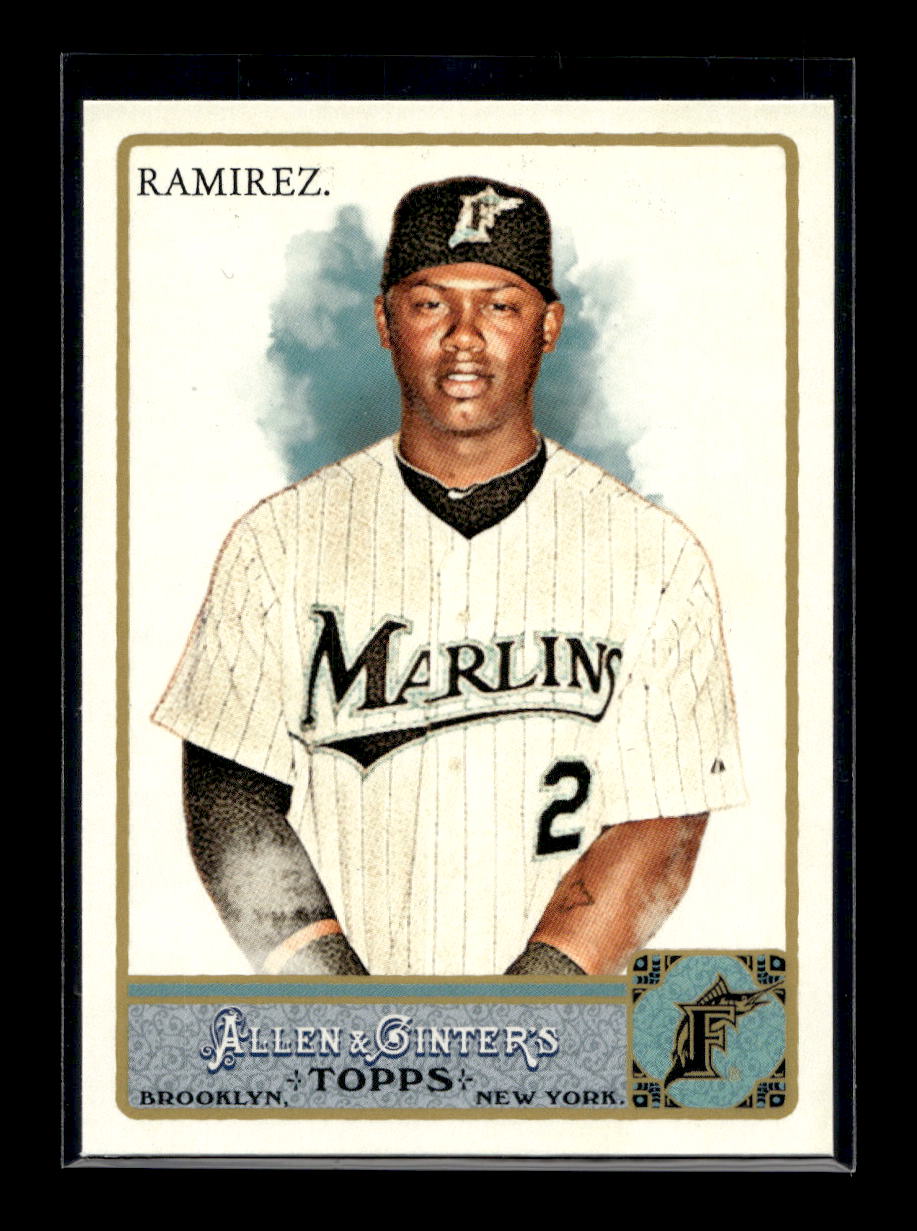 2011 Topps Allen and Ginter #30 Hanley Ramirez (Florida Marlins)