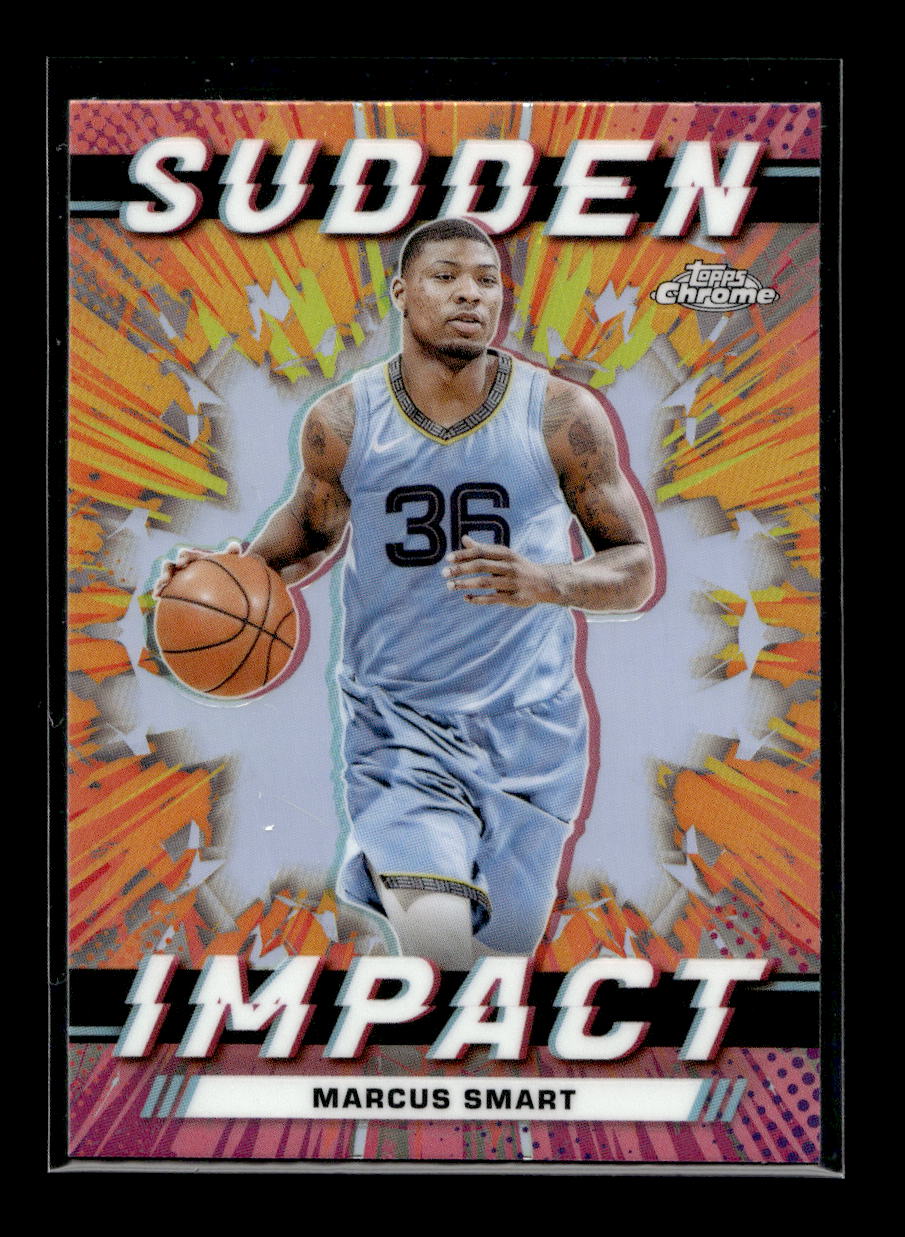 2023-24 Topps Chrome Sudden Impact Basketball #SI16 Marcus Smart (Memphis Grizzlies)