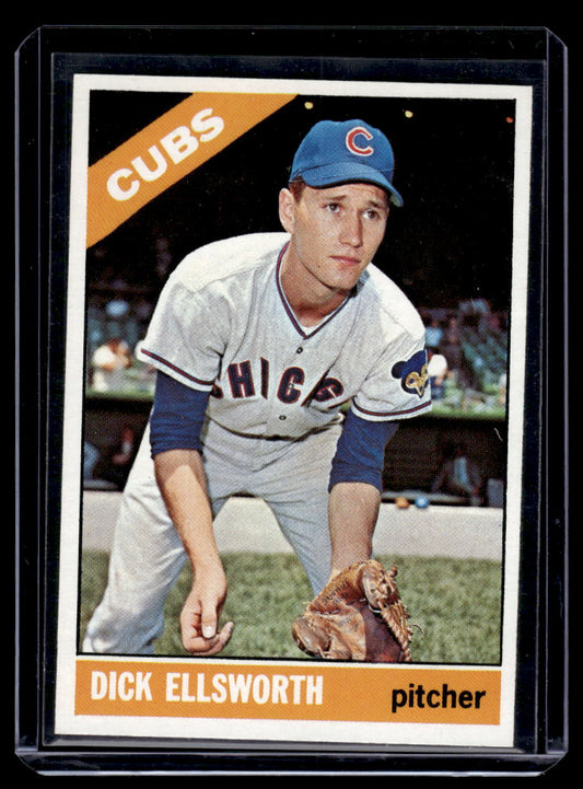 1966 Topps Dick Ellsworth #447 (Chicago Cubs)
