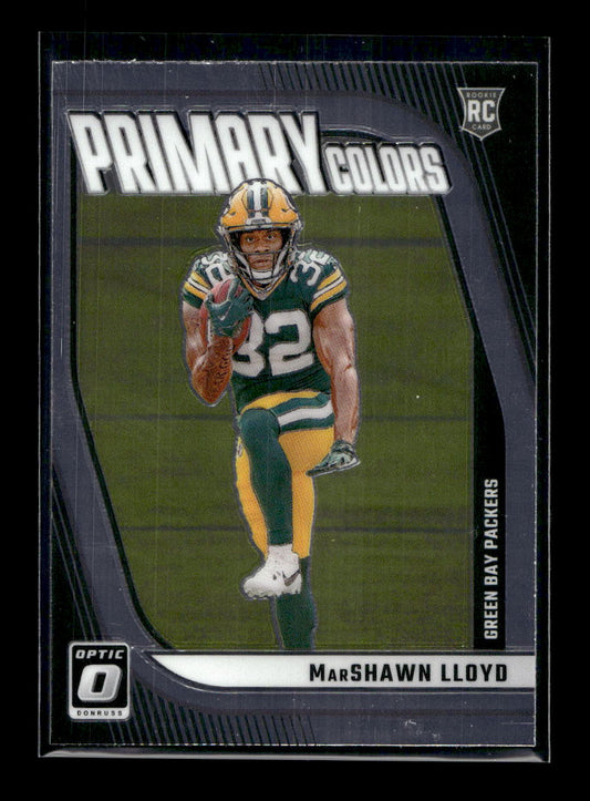 2024 Donruss Optic Rookie Primary Colors #14 MarShawn Lloyd (Green Bay Packers)