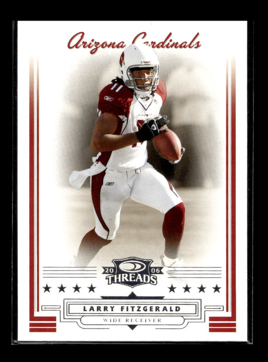 2006 Donruss Threads #21 Larry Fitzgerald (Arizona Cardinals)