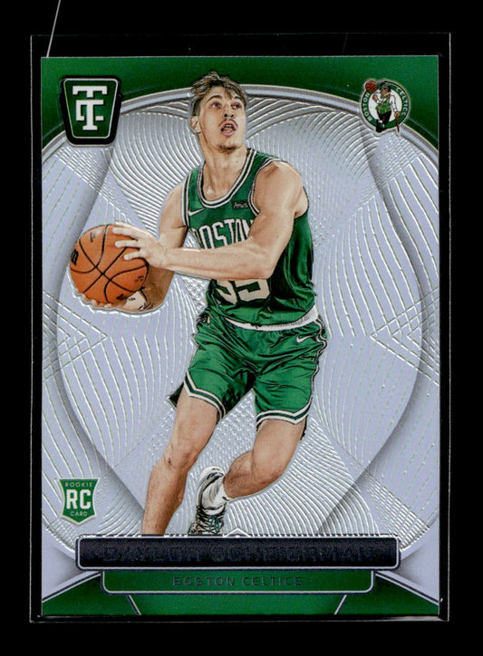 2024-25 Totally Certified #172 Baylor Scheierman Rookie (Boston Celtics)