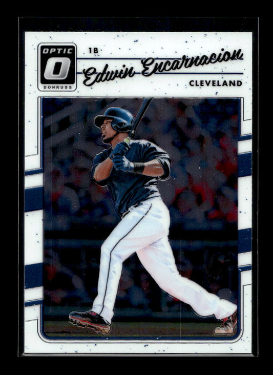 2017 Donruss Optic #155 Edwin Encarnacion (Cleveland Indians)