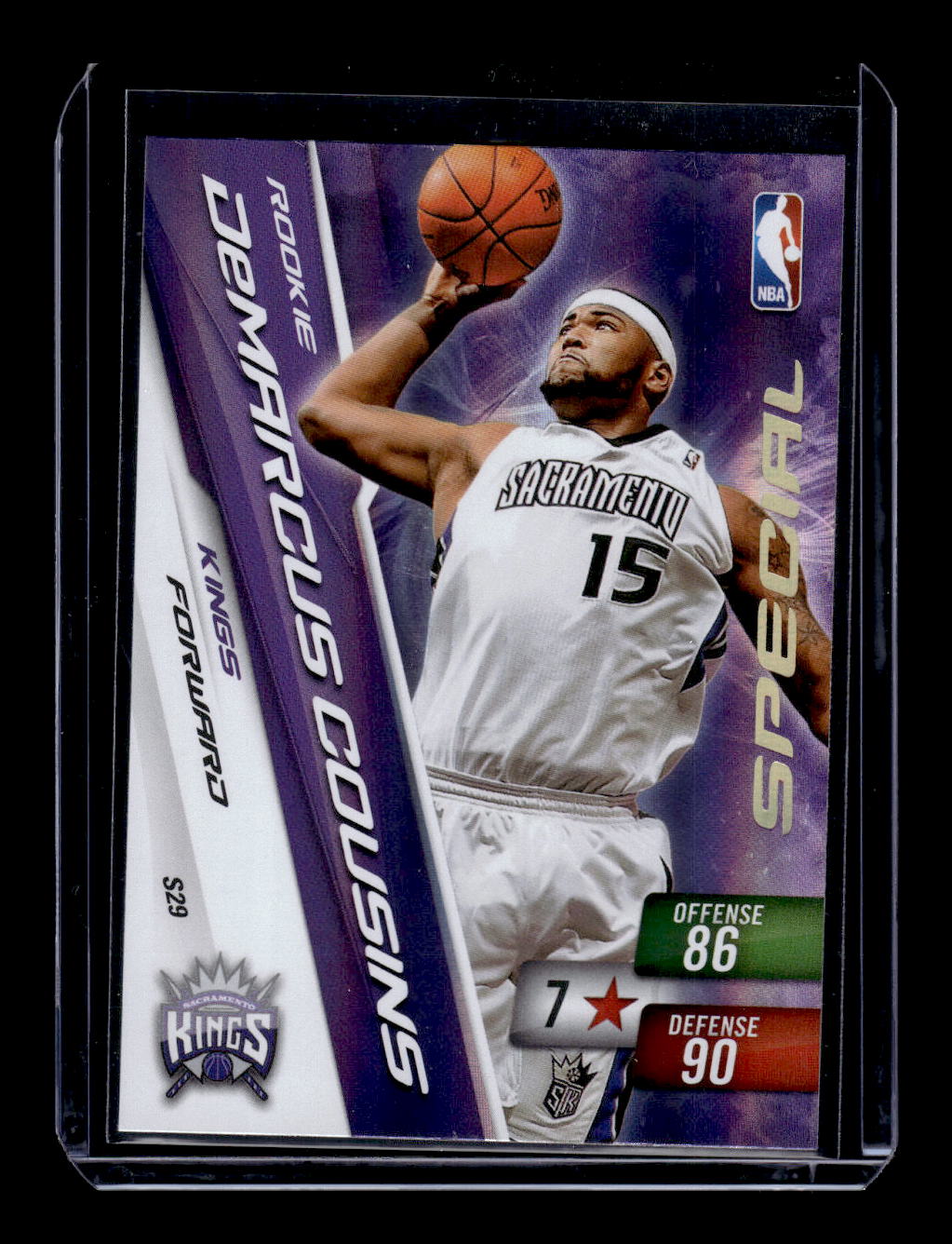 2010-11 Panini Adrenalyn XL Special #s29 DeMarcus Cousins (Sacramento Kings)