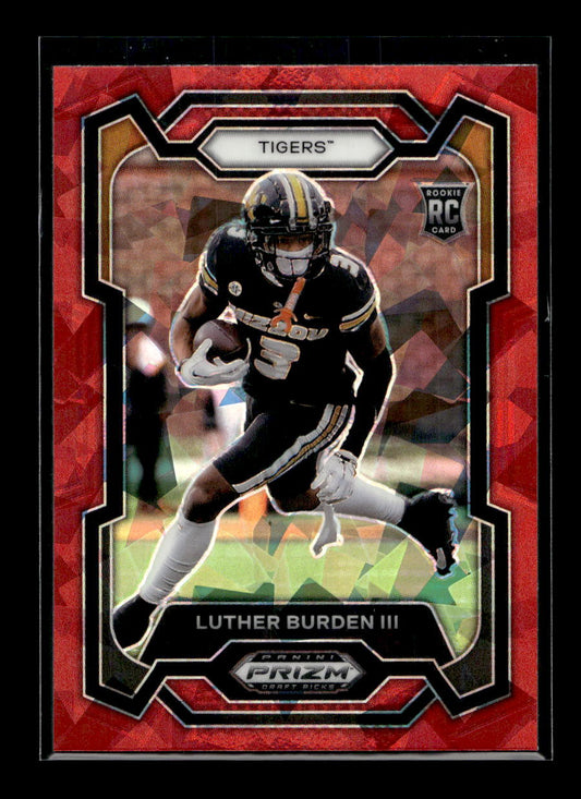 2024 Panini Prizm Draft Picks Prizms Red Ice Rookie #198 Luther Burden III