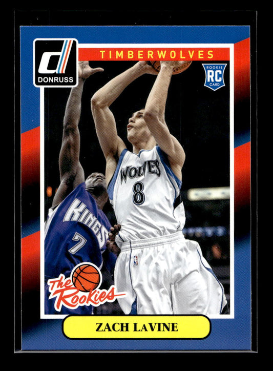 2014-15 Donruss The Rookies #7 Zach LaVine (Minnesota Timberwolves)