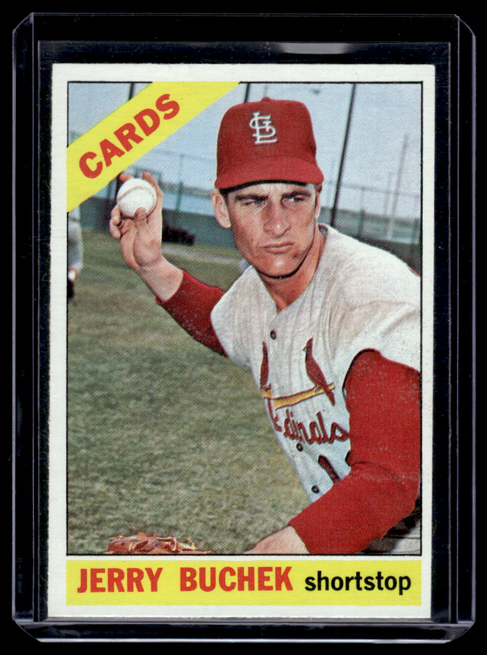 1966 Topps #454 Jerry Buchek (St. Louis Cardinals)