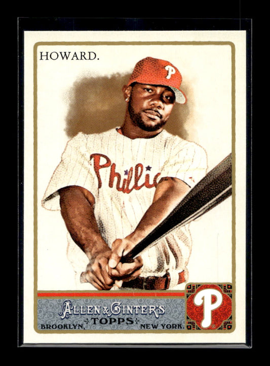 2011 Topps Allen and Ginter #65 Ryan Howard (Philadelphia Phillies)
