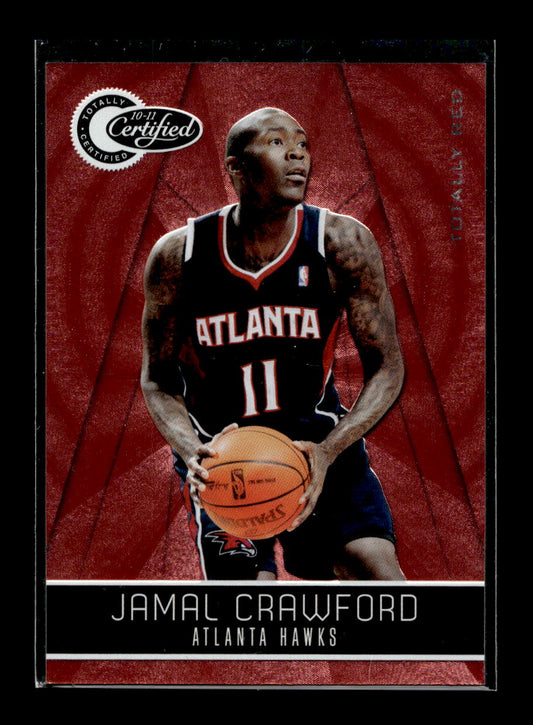 2010-11 Totally Certified Red #42 Jamal Crawford  #'d /499 (Atlanta Hawks)