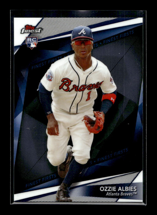 2018 Finest Firsts #FFOA Ozzie Albies (Atlanta Braves)