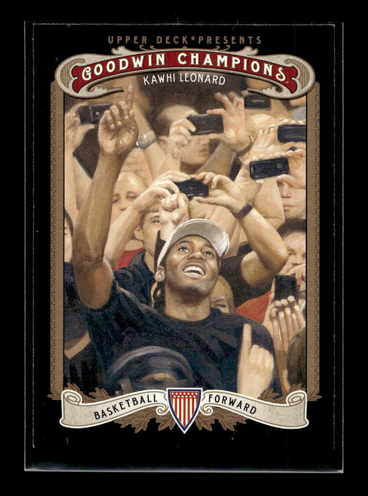 2012 Upper Deck Goodwin Champions #120 Kawhi Leonard