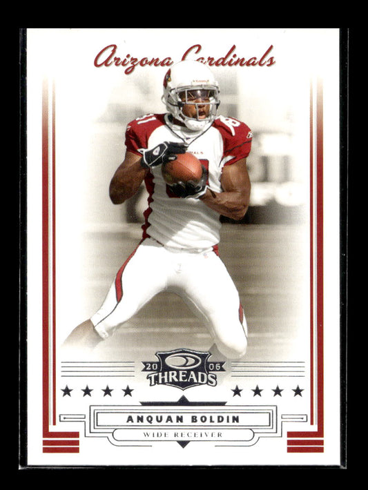 2006 Donruss Threads #19 Anquan Boldin (Arizona Cardinals)