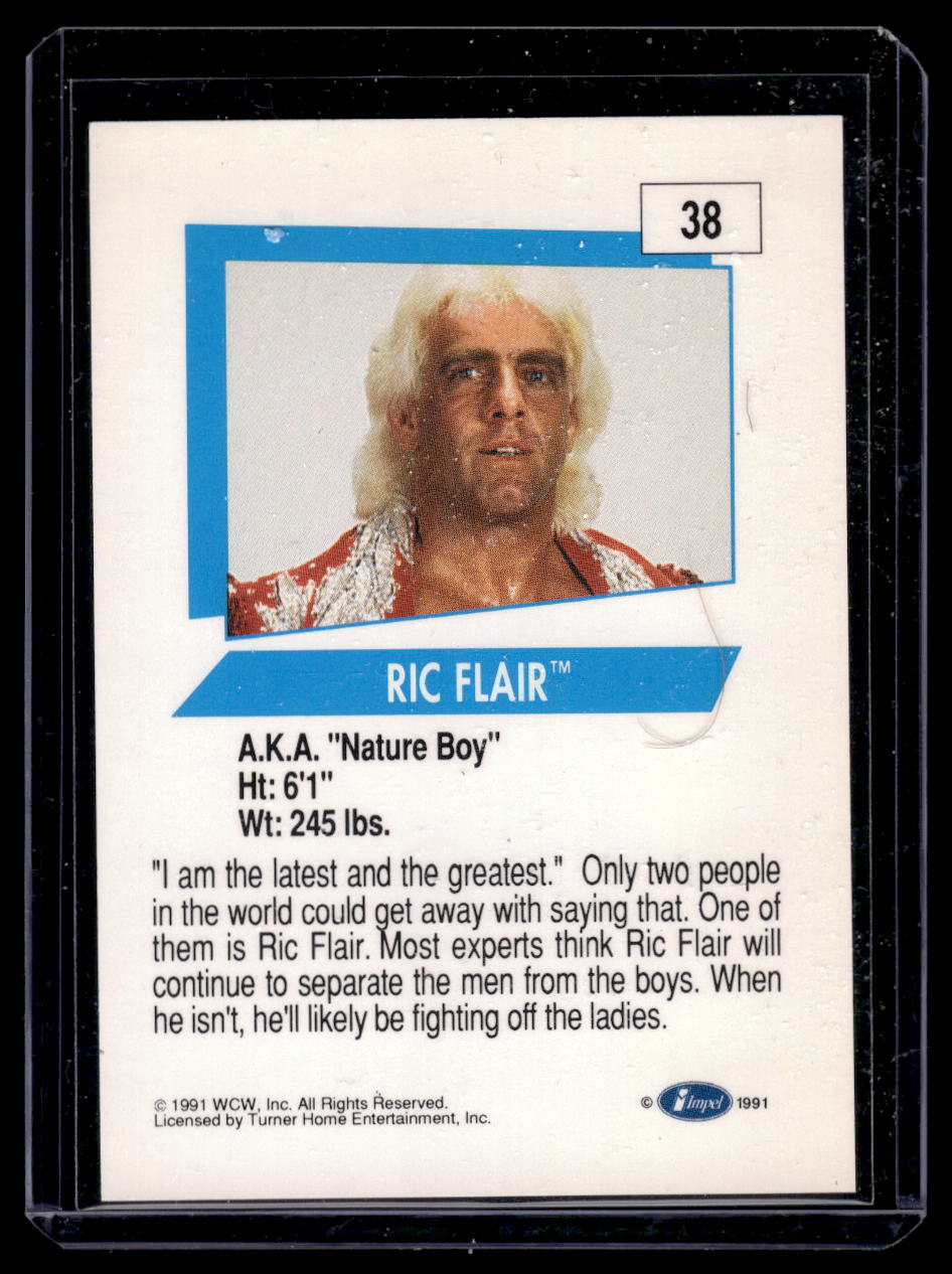 What Is Ric's Card 1991 Impel WCW Ric Flair Card #38 – Sportscard Superstore