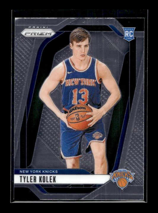 2024-25 Panini Prizm #225 Tyler Kolek Rookie (New York Knicks)